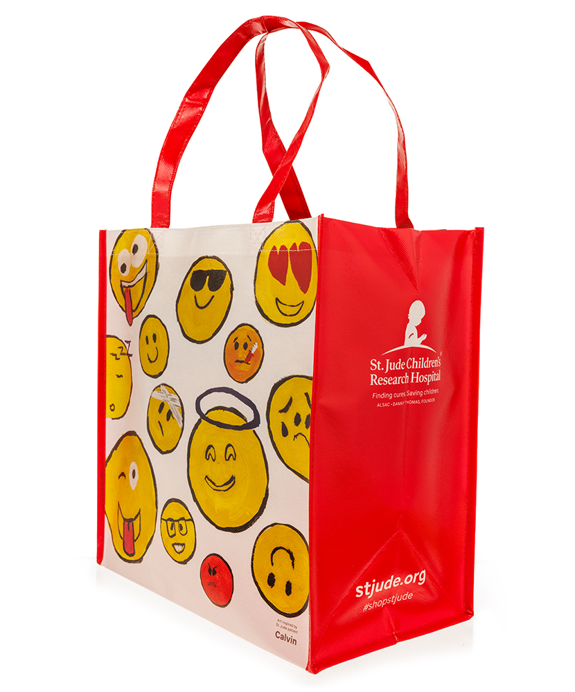 Primary image St. Jude Emoji Party Reusable Tote